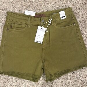 Judy Blue Khaki Jean Shorts